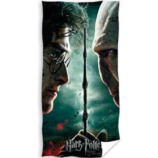 Harry Potter and the deathly hallows Badehåndklæde - 100 procent bomuld