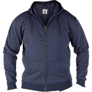 DUKE D555 Sweatshirt med lynlås Herre Cantor Plus - Navy - 2XL