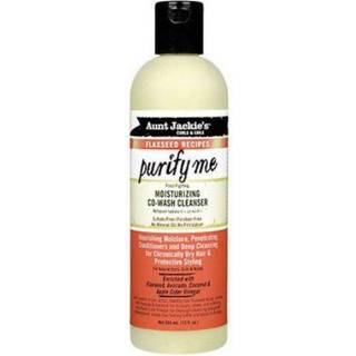Tante Jackies h?rfr?opskrifter renser mig krusning af fugtgivende co-vask H?rrensning til kronisk t?rt h?r og beskyttende styling 12 fl oz