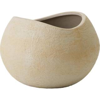 Audo Copenhagen - Plantas Planter, H 17, Ivory - Krukker og vaser - Hvid