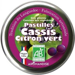 Aromandise Pastiller m. Solbær & Lime Økologisk - 45 g