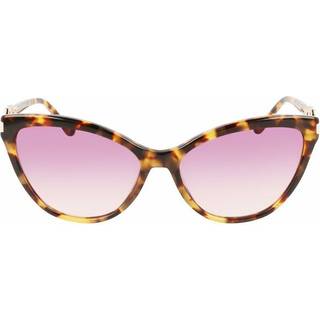 Liu Jo Kvinde LJ755S 244 Solbriller Acetat Havana Rosa Cat Eye Skygge