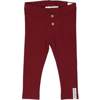 Geggamoja Leggings, Burgundy, 62-68