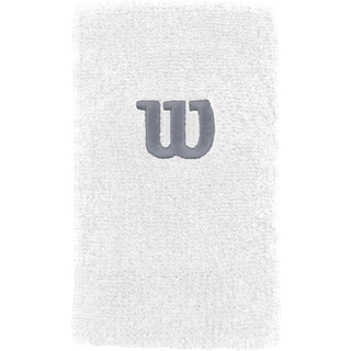 Wilson Extra Wide Wristband White