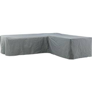 Furnco overtræk til havemøbler L-format 325x255x100x84cm grå.