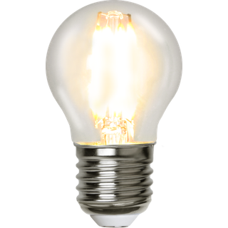 LED-lampe E27 G45 klar dæmpbar 4,2W 2700K 470 lumen