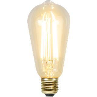 Star Trading - LED LAMP E27 ST64 Soft Glow - 3.6W - 2100K - Dæmpbar