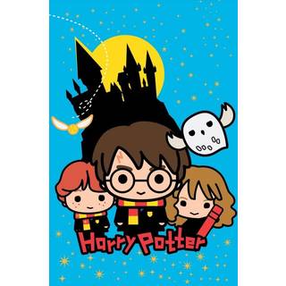 Harry Potter Fleece tæppe til børn - 100 x 150 cm