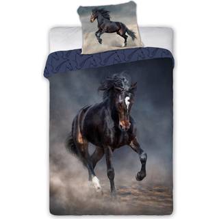 Hest Tornado Sengetøj 140x200 cm - 100 procent bomuld