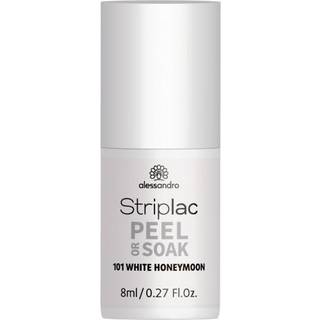 Alessandro STRIPLAC PEEL OR SOAK WHITE HONEYMOON -VEGAN