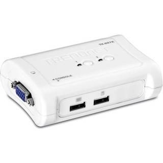 TRENDnet 2-Port USB KVM Switch / Kabler