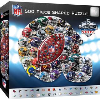 NFL -hjelme formet dryppekunst 500 pc