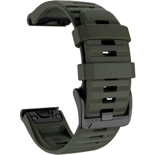 Garmin Fenix armbånd silikone hærgrøn