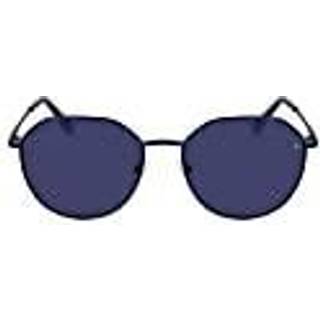Calvin Klein Unisex CKJ23201S 400 Solbriller Metal Blå Blå Rund Normal Normal