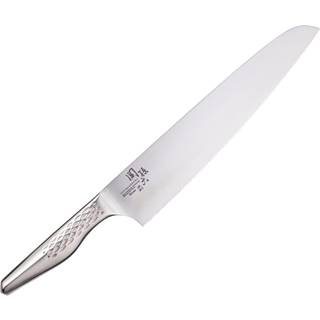 KAI Seki Magoroku Shoso Kochmesser 24 cm - Klinge & Griff Edelstahl - Silber
