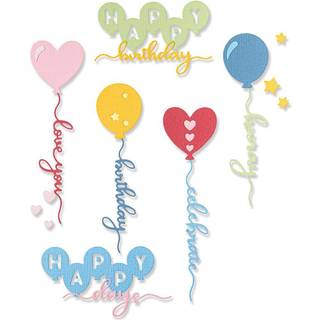 Thinlits Die Set Balloon Occasions by Olivia Rose