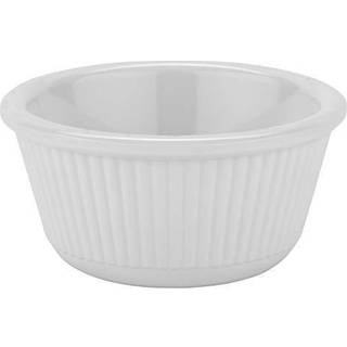 F?. RM-389-W hvid 3 oz. Riflet ramekin break resistent hvid (pakke 12)