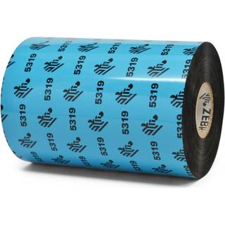 Zebra ribbon 5319 wax - Print-bånd Sort