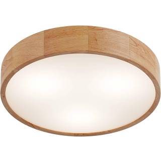 Envostar Kerio loftlampe, Ø47cm, rustik fyrretræ