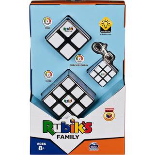 Rubik's Family Pack - 3x3, 2x2, 3x3 Keychain