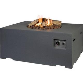 Happy Cocooning Feuertisch rechteckig grau 1070 x 800 mm