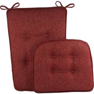 Klear vu omfavne gyngestolpuder til stue b?rnehave eller hjemmekontor tuftet 2 stykke s?t s?de 16 """" x15 """" og sikkerhedsstue 24 """" x17 """" r?d