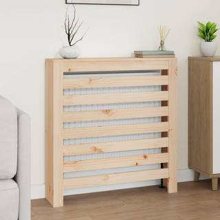 radiatorskjuler 79,5x19x84 cm massivt fyrretræ