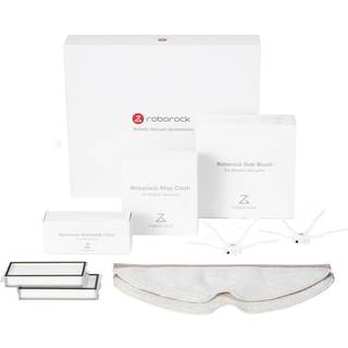 Roborock Accessories Kit, 2xFilter, 2xMop Cloth, 2xSide Brush, White - På lager i butik