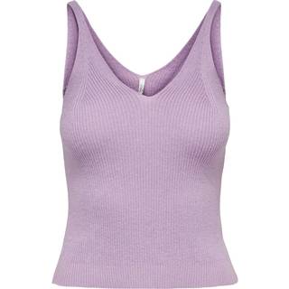 Only - Hvid - Onlmajli S/L Top Knt Noos - Large