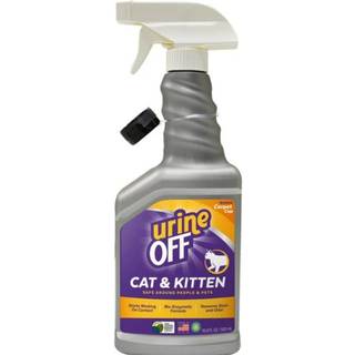 Urine Off Cat & Kitten Formula with Hard Surface Sprayer & Carpet Applicator Cap 500ml