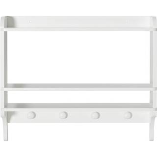 Oliver Furniture Seaside Boghylde m. Knager White