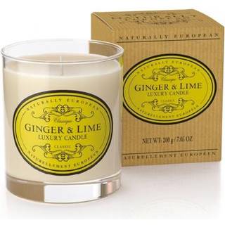 Naturally european duftlys med ginger og lime