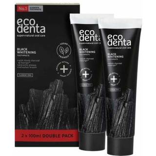 Ecodenta Expert Line Toothpaste Black Whitening, 2-pak