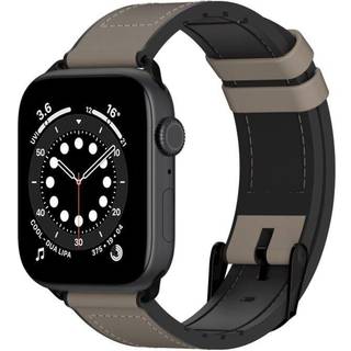 SwitchEasy Hybrid læderrem (ur 41/40 / 38 mm) - Sort