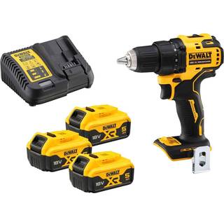 Skruemaskine DeWalt DCD708P3T-QW; 18 V; 3x5,0 Ah batt.