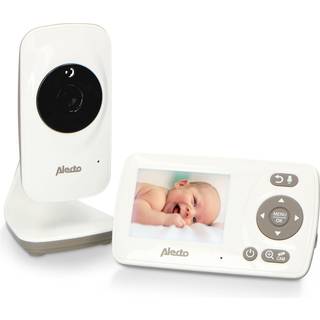 Alecto - Videomonitor 2,4 tommer farvedisplay Hvid / Taupe - DVM-71