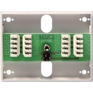 Alarmtech Fatum Mini Alarmboks 8-benet, med manipulationsstik Slids/slids