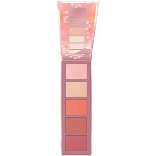 essence Peachy Blossom palette med highlightere og blush 15 g - 15 g