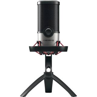 CHERRY UM 6.0 ADVANCED Mikrofon Kabling Sort Sølv