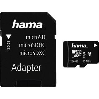 Hama MicroSDXC 256 GB C10 UHS-I 80 mb/s ➞ På lager - klar til levering og afhentning