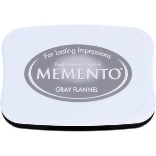 Tsukineko memento farvestof pad-flannel bl?k en st?rrelse
