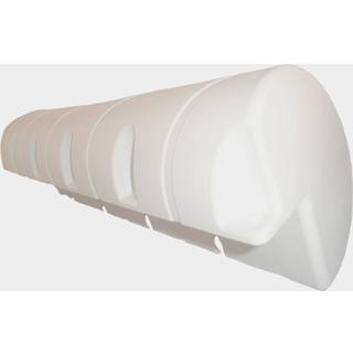 Brofender Majoni Dockfender, 110 x 24 x 24 cm, lige, hvid