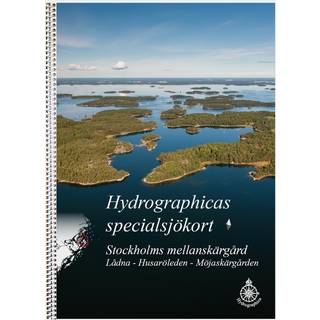 Nautical chart of the Stockholm archipelago, Lådna - Husaröleden - Möjaskärgården