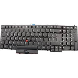 Lenovo Chicony - Bærbar tastatur - til udskiftning - Italiensk - Sort