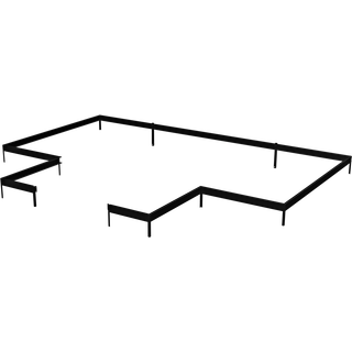 Juliana Orangeri fundament 21,5 m², sort