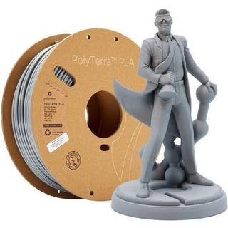 PolyTerra PLA Filament - 1,75mm - Fossil Grey - 1 kg