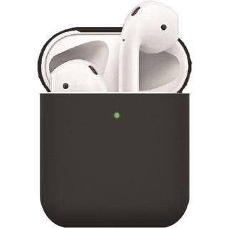 Apple AirPods (1. & 2. gen.) Tyndt Silikone Cover - Sort