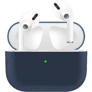 Apple Airpods Pro Charging Case Ultra Tyndt Silikone Cover - Blå