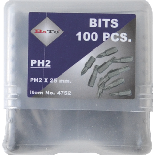 BATO 1/4" Bits Pz3 x 25mm. 100 stk. pk.