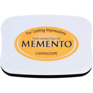 Tsukineko Memento Dye Ink Pad-Cantaloupe Melon En st?rrelse
